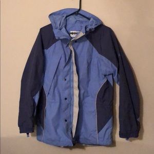 Columbia rain coat